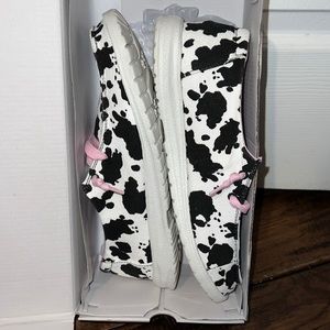 Gypsy Jazz Cow Print Shoes - 8.5